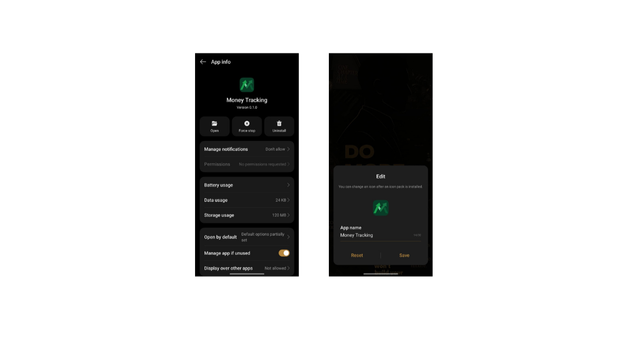 Financial Tracker Mobile App
