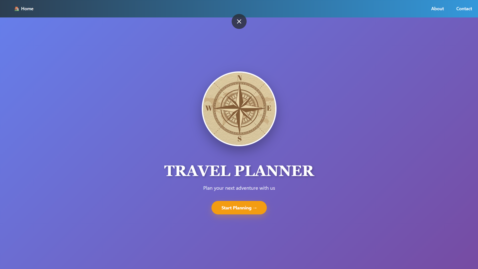 Travel Planner Website